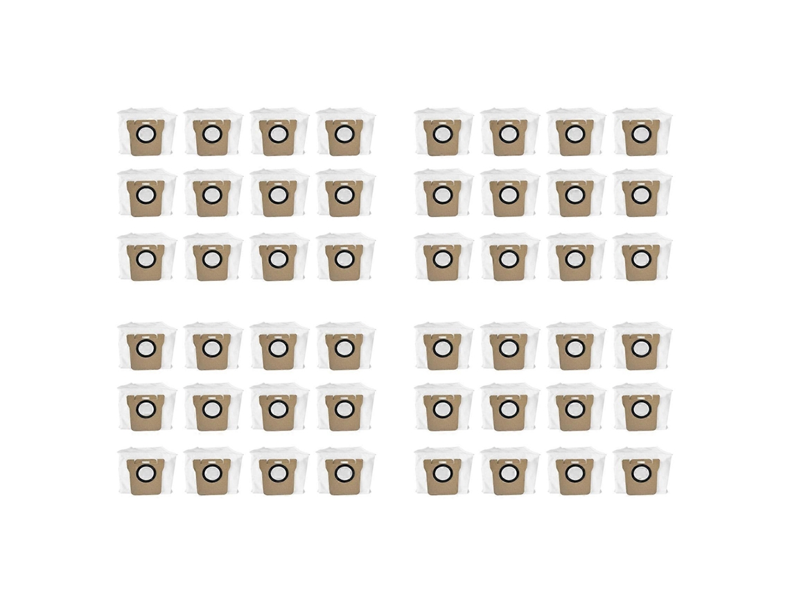 Conjunto De 48 Peças De Acessórios De Reposição Para Aspirador Robô Xiaomi X20+/x20 Plus: Saco Para Pó._glo