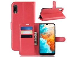 Capa Huawei Y6 Pro 2019 HONGWE. Vermelho