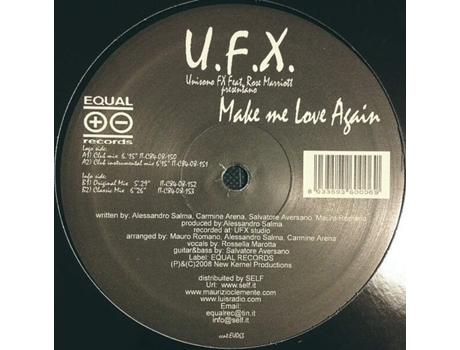 Vinil Make Me Love Again Equal Records