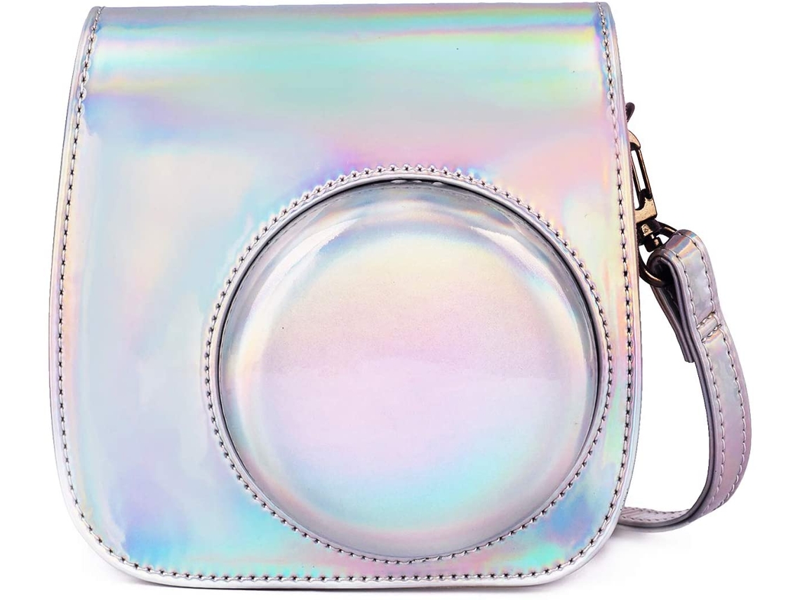 Bolsa Para Câmera Instax Mini 11 Prata Brilvibera