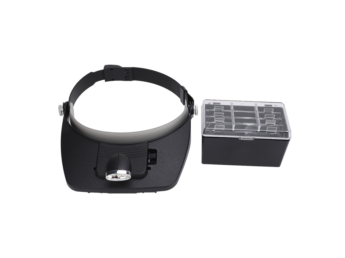 Lupa Magnética De Cabeça Com Led Lupa De Cabeça Magnificadora