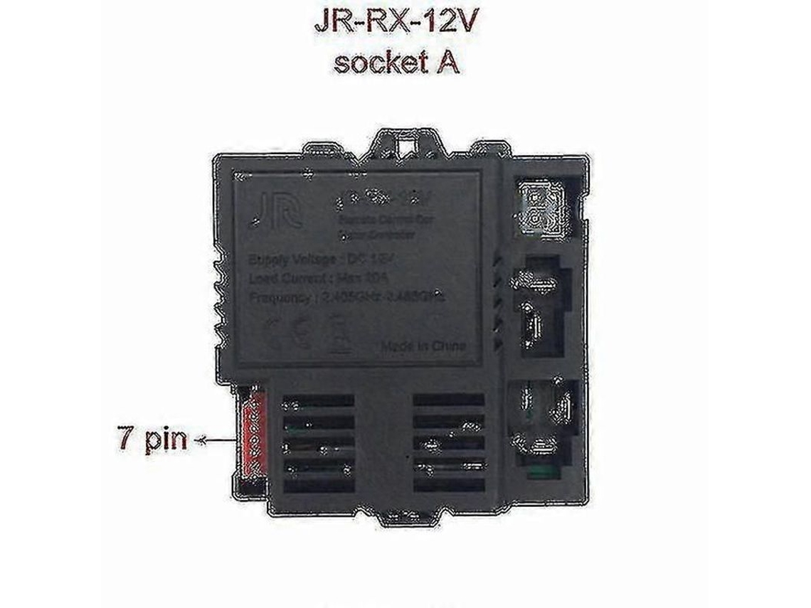 2026 receptor de Control Remoto Bluetooth Jr rx 12v para Coches Eléctricos Infantiles Con Arranque Suave, Compatible Con Jr1958rx/1858rx/1738rx.