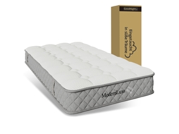 Colchão Ortopédico 90x200 Cm - 7 Zonas, H3, 20 Cm, Alças, Embalagem A Vácuo - Branco