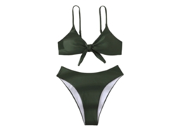 Traje de Banho 2 Peças Verde Od XL para Festa na Piscina