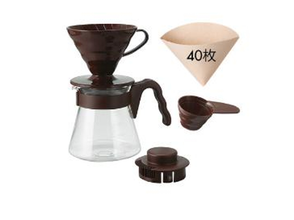 Hario V60 02 Set Manual Cafeteira de Filtro Worten.pt