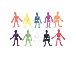 Brinquedo De Borracha Macia De Esqueleto De Halloween, Brinquedo Inovador Para Alívio Do Estresse Sensorial, Presente Para Crianças Ly Ebike