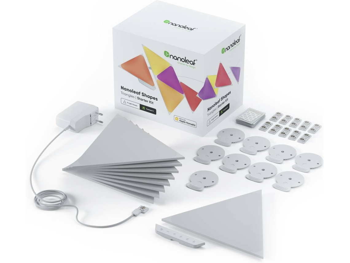 Painéis NANOLEAF Triangles Strater+9