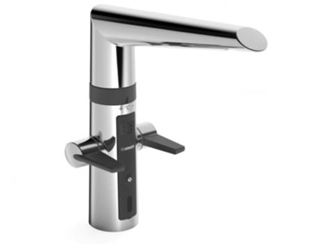 Torneira Misturadora de Cozinha HANSA Hansafit Hybrid Alimentação Eléctrica Híbrida/Ligada À Corrente Cromada 65232213