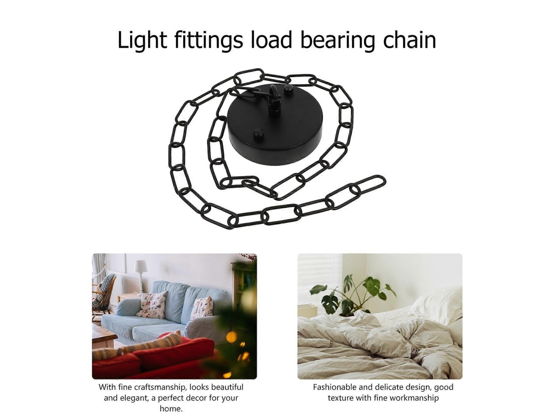 Kit Com Placa De Teto E Corrente Para Lustre, Decoração De Quarto