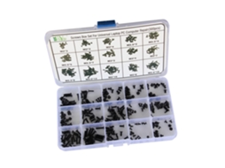 Caixa Com 300 Parafusos Para Kit Universal De Reparo De Pcs E Laptops Para Uso Doméstico E Profissional