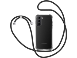 Correia Colar para Samsung Galaxy S21 5G HONGWE. Transparente