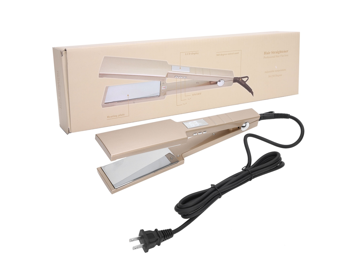 2026-plancha De Cabelo Profissional De Aquecimento Rápido Com Temperatura Ajustável Ferramenta De Pentear 110‑240v Plug Us