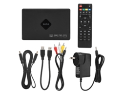 Reprodutor De Hd Sata Para Música E Vídeo