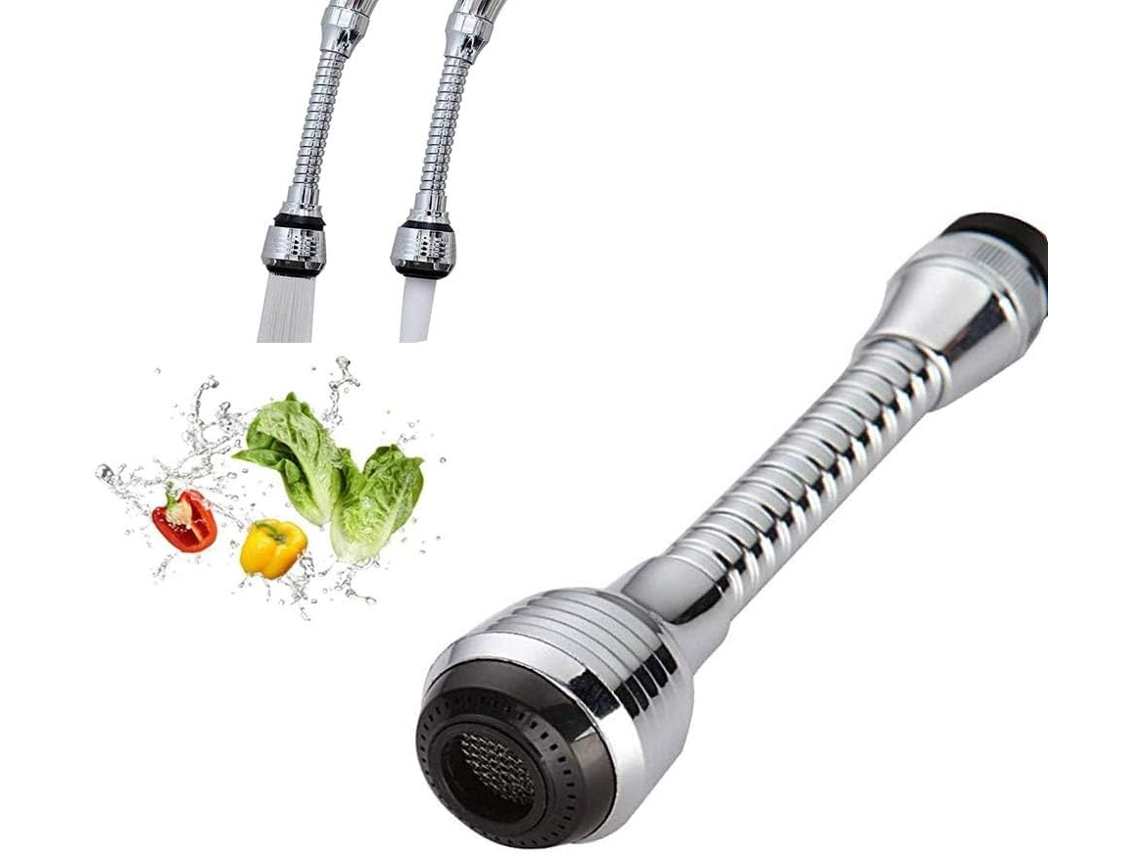 Extensor De Torneira De Cozinha Com Filtro Giratório 360°, Arejador De Torneira Giratório, Adequado Para Cozinha E Banheiro Zeuxo