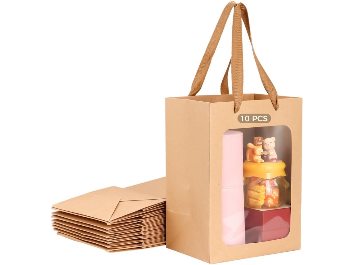 Conjunto Com 10 De Presente De Natal Papel, Para Presentes, Com