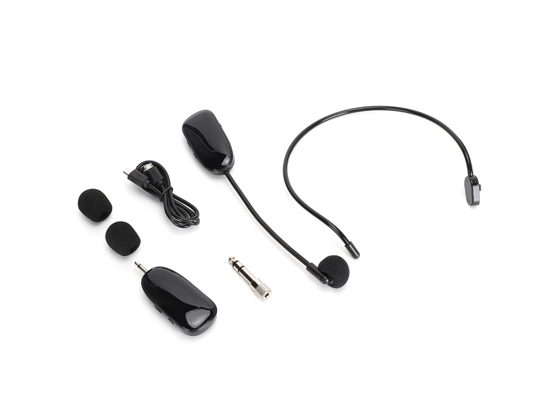 Aetheria microfone Sem Fio Uhf para Amplificador de Voz e Computador Head Wear Profissional
