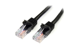 Cabo de Rede StarTech (RJ45 - 50 cm - Preto)