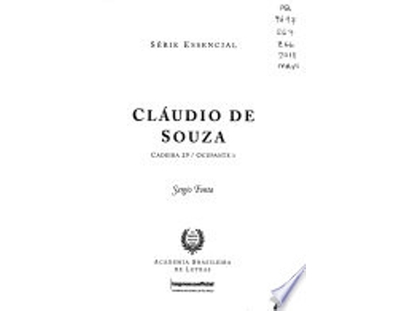 Livro CLAUDIO DE SOUZA - SERIE ESSENCIAL - Nº 94 de FONTA, SERGIO (Português do Brasil)