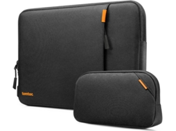 Set 2 Sleeves TOMTOC Defender para Portátil e Acessórios (14'' - Preto)