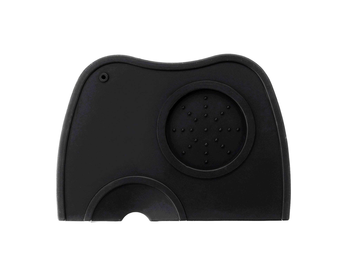 Tapete De Café Silicone 17,5×12,5 Cm Preto Dureforward