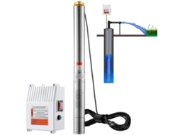 Bomba Submersível Profunda 1500w Inox Com Débito 9,8 M³/h Tekmaquinas