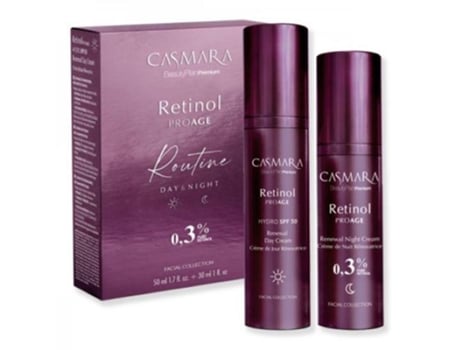 Pacote Rotina Dia E Noite 0,3 Retinol Proage 50ml 30ml. Casmara Skincare