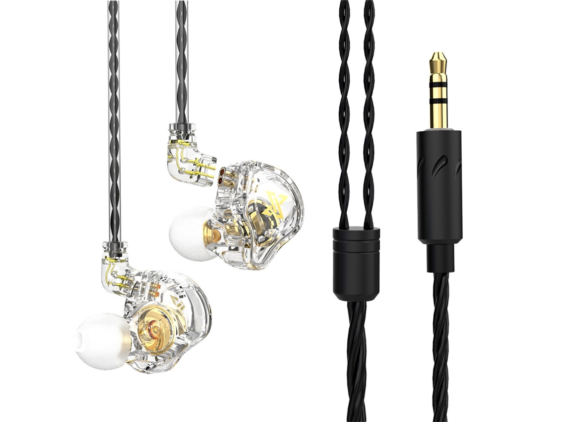 Fones de Ouvido Intra Auriculares com Driver Dinâmico EOOCOO