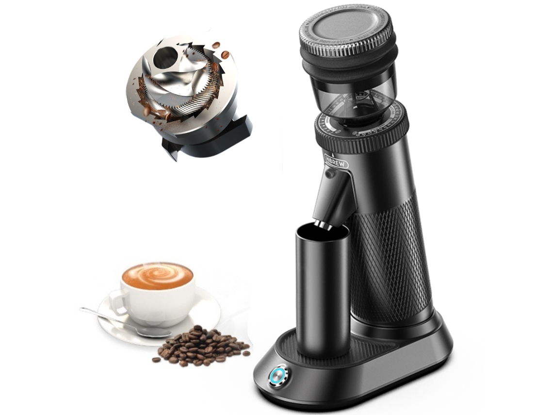 Hibrew Gb 48mm Rebarba Cônica Moedor De Café Elétrico Compacto Portátil Moinho De Grãos De Café Cozinha Para Café Expresso Turco