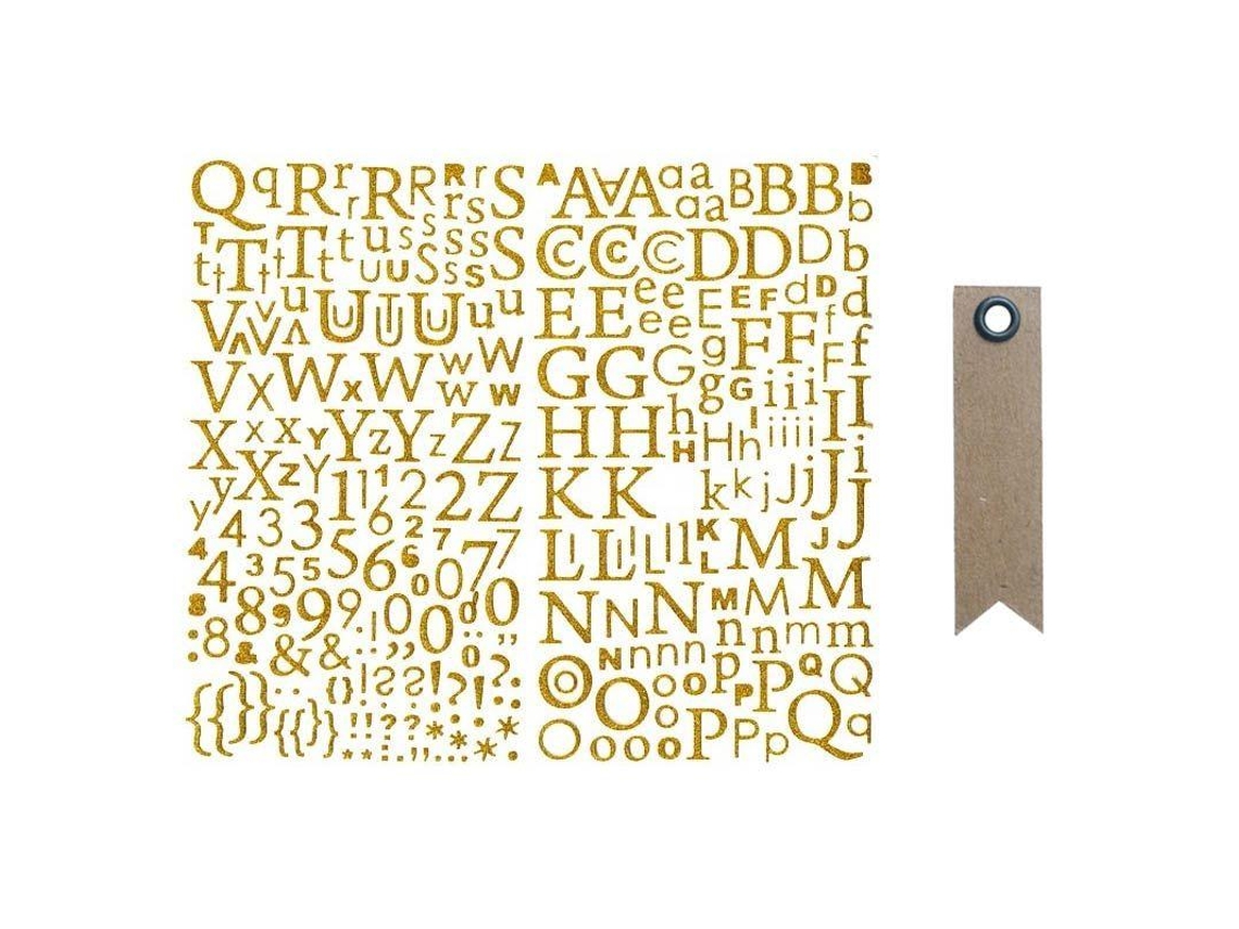 Autocolantes Decorativos YOUDOIT Alfabeto