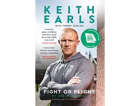 Livro Fight Or Flight de Keith Earls (Inglês)