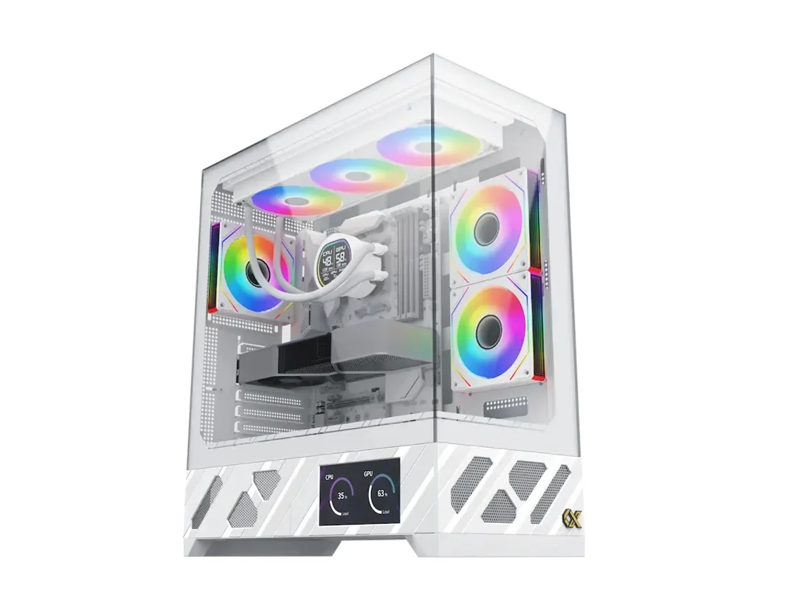 Pc Gaming Daimyo Shiro A87f Rx97 (amd Ryzen 7 8700f - Rx 9070 - Ddr5 32gb - 2tb Ssd Nvme - Wifi - Windows 11 Pro)