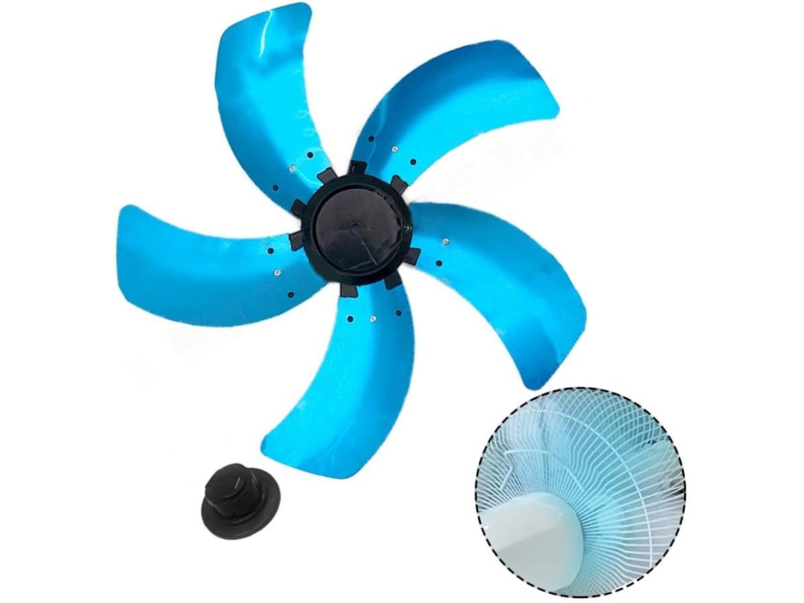 Ventilador De Alumínio De 40,6 Cm Com 5 Pás E Acessório