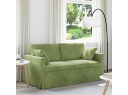 Vidaxl Sofá Verde Claro 158 X 78 X 80 Cm Veludo