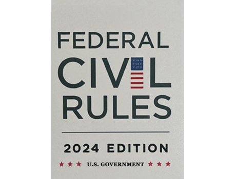 Livro Federal Civil Rules Booklet, 2024 Edition de US Government (Inglês)