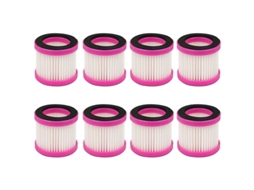 Acessórios de Aspirador Elementos de filtro hepa de ar de substituição 8 peças de pó Puppyoo D-602 D-602A D-607 D-609