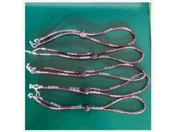 Cinto Ajustável Para Máscara Com Fecho De Segurança Para Homens E Mulheres 5pcs