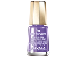 Mini esmalte creme para unhas 5 ml Cor: 60: Roxo Dinamite MAVALA