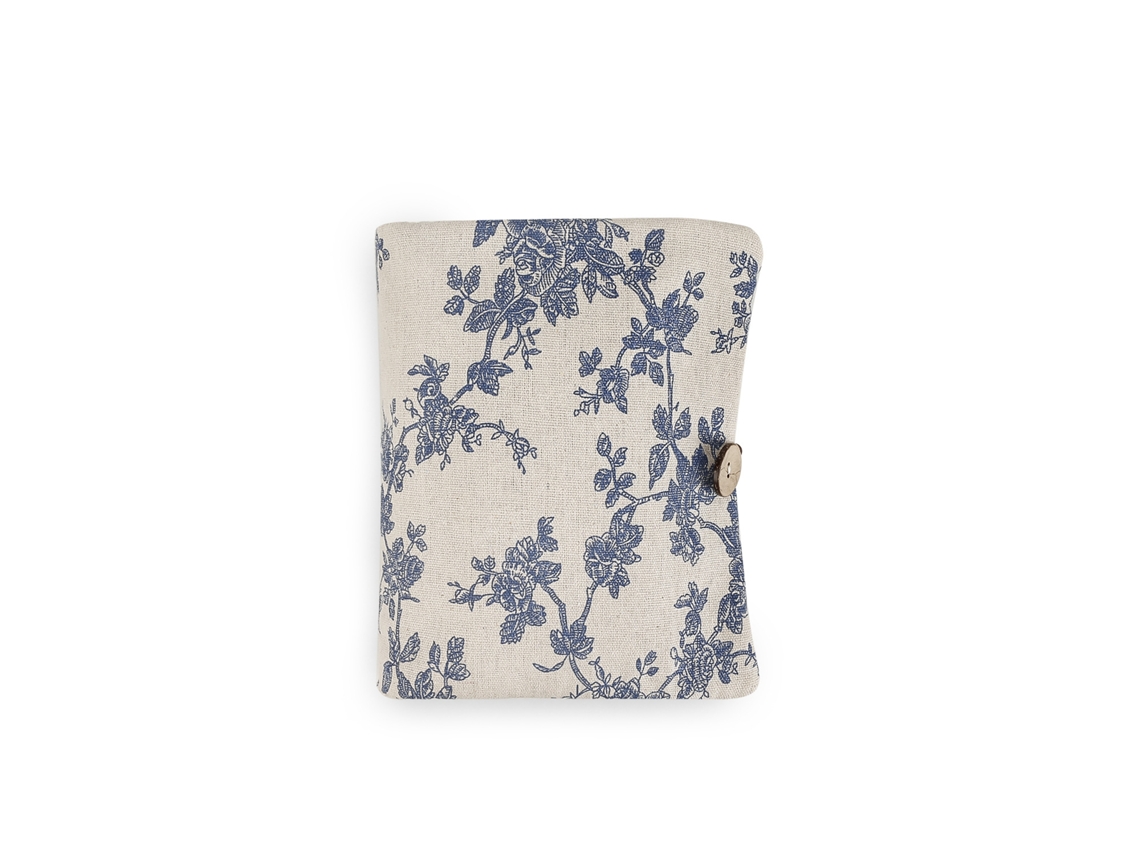 Bolsa Para Guardar Fraldas, Bolsa Portátil Para Artigos De Higiene Do Bebê, Bolsa Para Fraldasflor Azul Yunzii