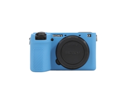 Capa para Sony A6700 Capa de Silicone Anti queda para Câmera CUICH (azul Marinho)