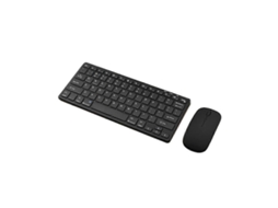 Teclado E Mouse Sem Fio Bluetooth Recarregáveis ​​com Três Modos De Funcionamento, Compatíveis Com Tablets E Mouses. Everley891