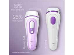 Depiladora Luz Pulsada BRAUN Silk Expert PL3132 (IPL - Multi-zonas - Corrente)
