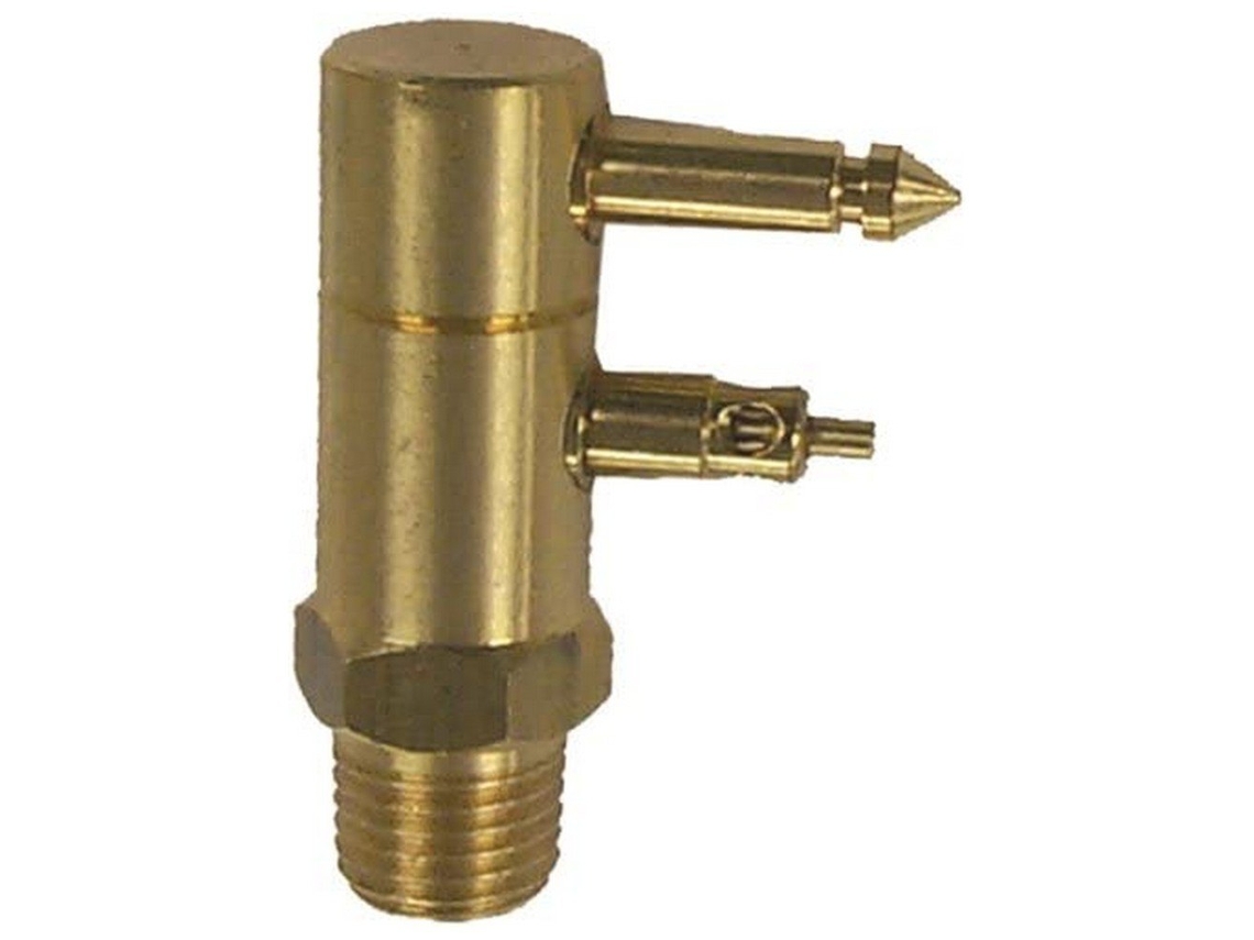 Conector de Combustível Macho J/E Dourado 1/4´´SIERRA