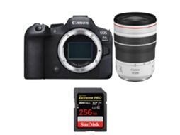 Eos R6 Mark Ii + Rf 70 200mm F/4 L Is Usm + 1 Sandisk 256gb Uhs ii 300mb/s + Ebook “20 Dicas para Fotos Que Impressionam” CANON