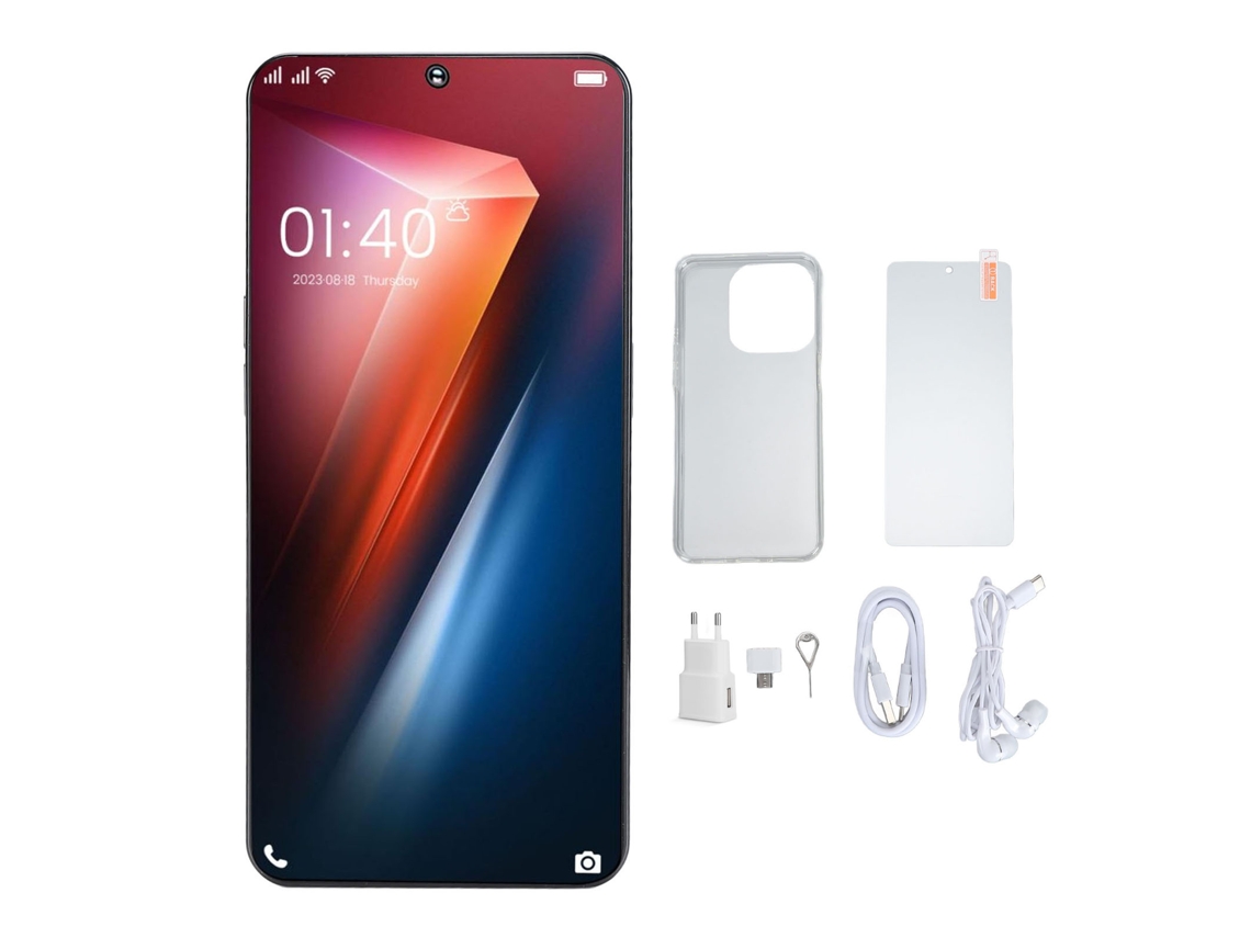Desbloqueie Telefone LAXISCREED Tela Hd 6,5 Polegadas com Reconhecimento Facial