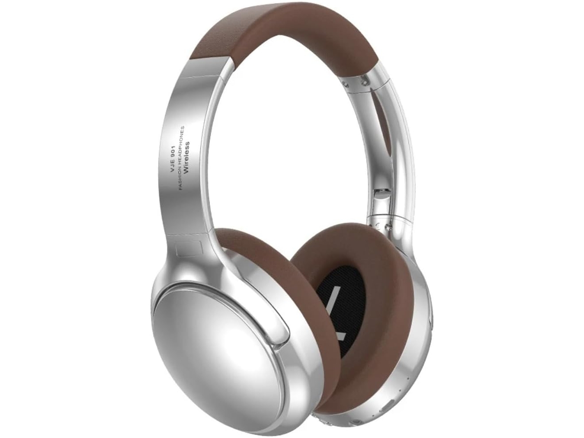 Fone De Ouvido Retrô Sem Fio, Elegante, Bluetooth 5 3, Estéreo Hi Fi, Com Cancelamento De Ruído, Longa Duração Da