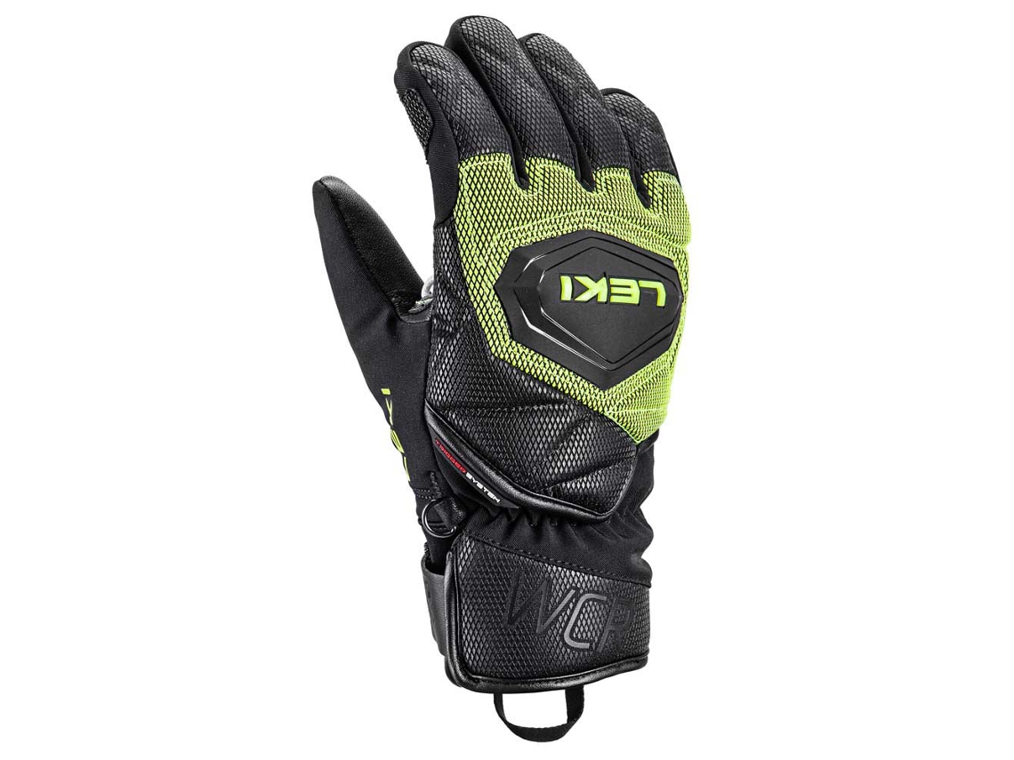 LEKI ALPINO Luvas Júnior Wcr Coach 3d Verde 12-13 Years Rapaz