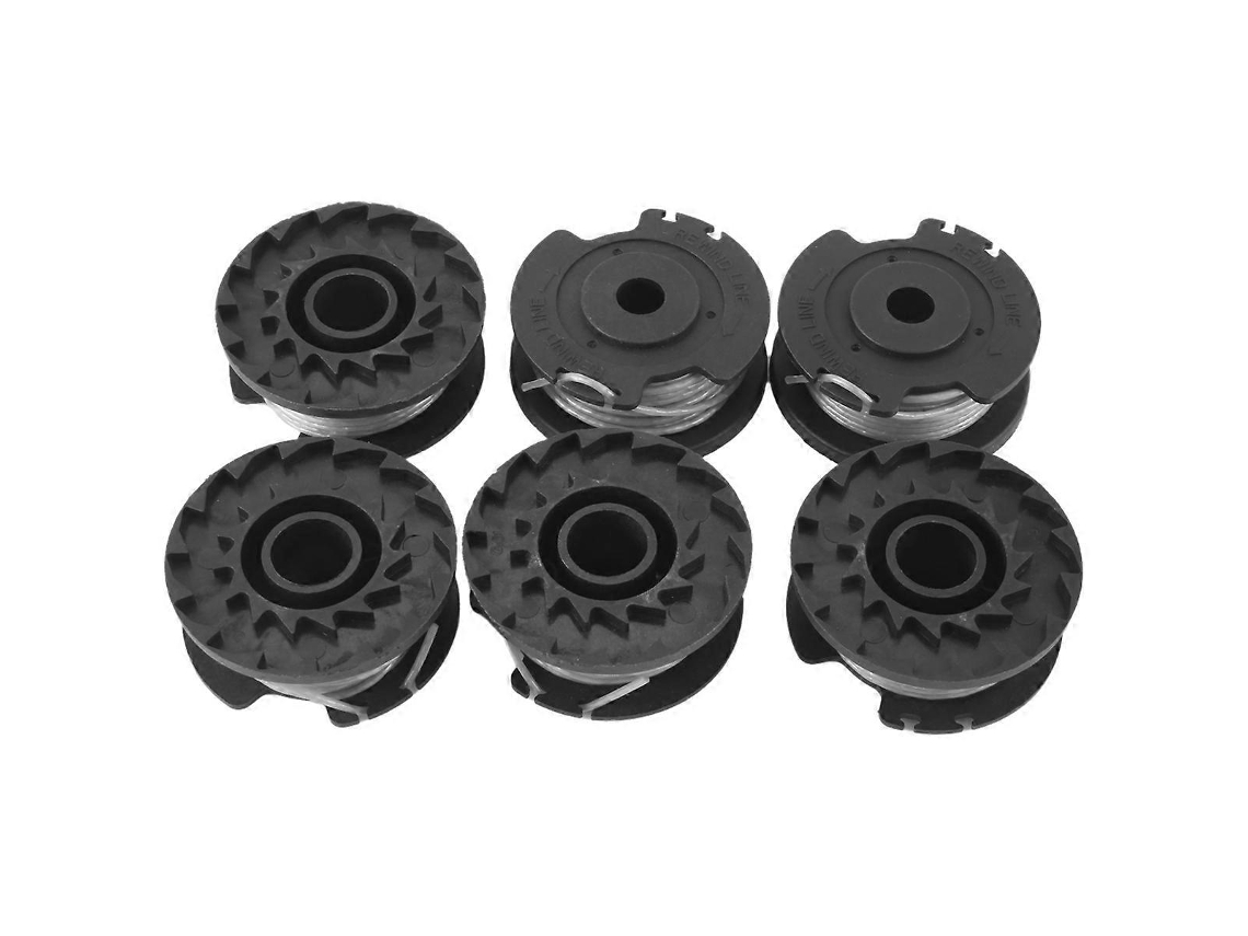 Compatível com Bosch Easygrasscut 23, 26 e 18, Kit com 6 Carretéis de Fio para Aparador de Grama AQUAFORGE