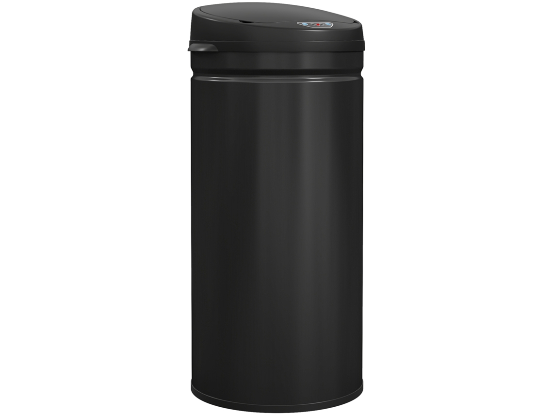 Lixeira Sensor de 42L com Fechamento Suave Aço Inoxidável S/MARCA