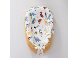 Ninho De Bebé Eifson- Travesseiro Com Capa Lavável Com Zíper 85*50*12cm - Dinossauro 2