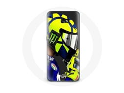 Capa para Samsung Galaxy A3 2016 Valentino Rossi Campeão Piloto Sprint do mundo Motogp